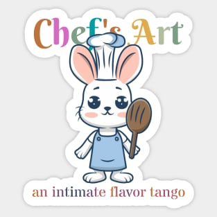 Rabbit Chef Sticker